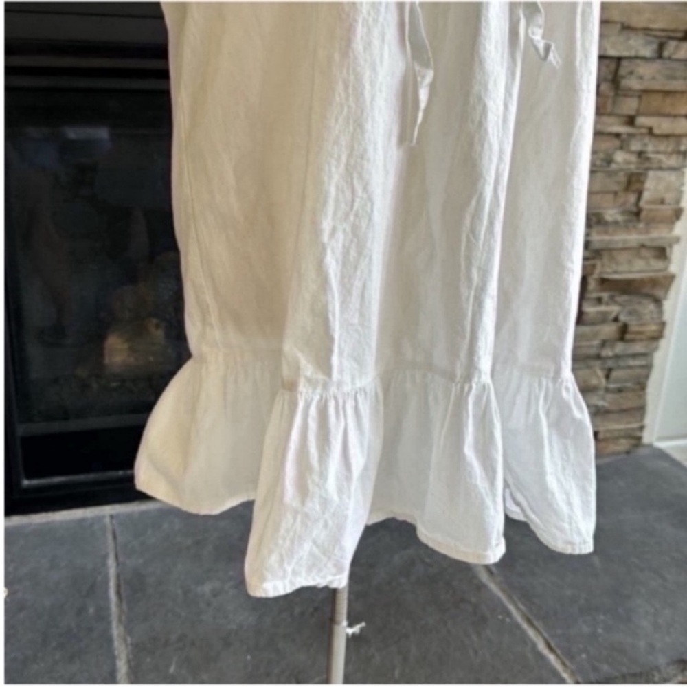 Lucky Brand White Tiered Resort Mini Dress - Picture 8 of 11